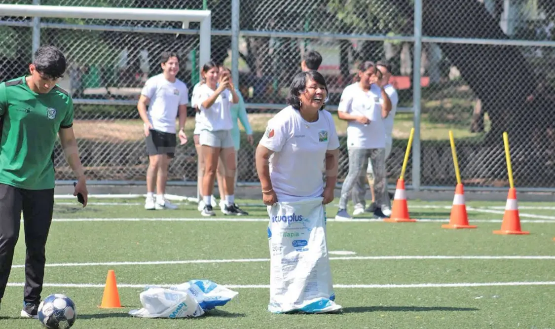 Participantes en pleno arranque de las actividades en el parque Caña Hueca, sede oficial de las competencias. Alan Pola/CP