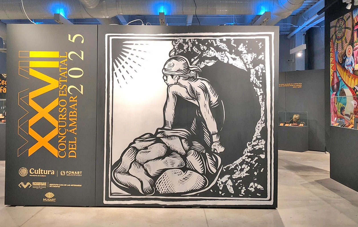 Presentan mural en homenaje a mineros