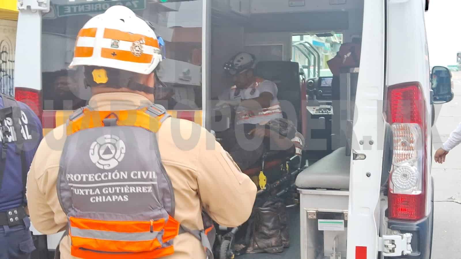 Peatón resulta lesionado tras ser atropellado