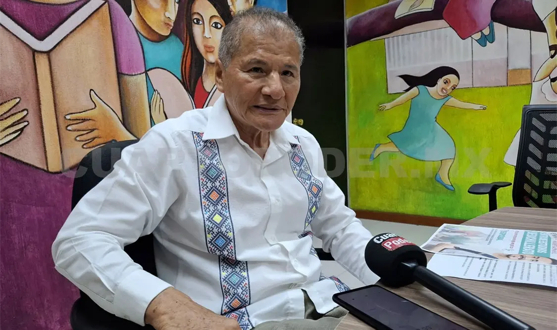 El funcionario invitó a los jóvenes que estudiarán el bachillerato a conocer más en la página de la Secretaría. Carlos López / CP