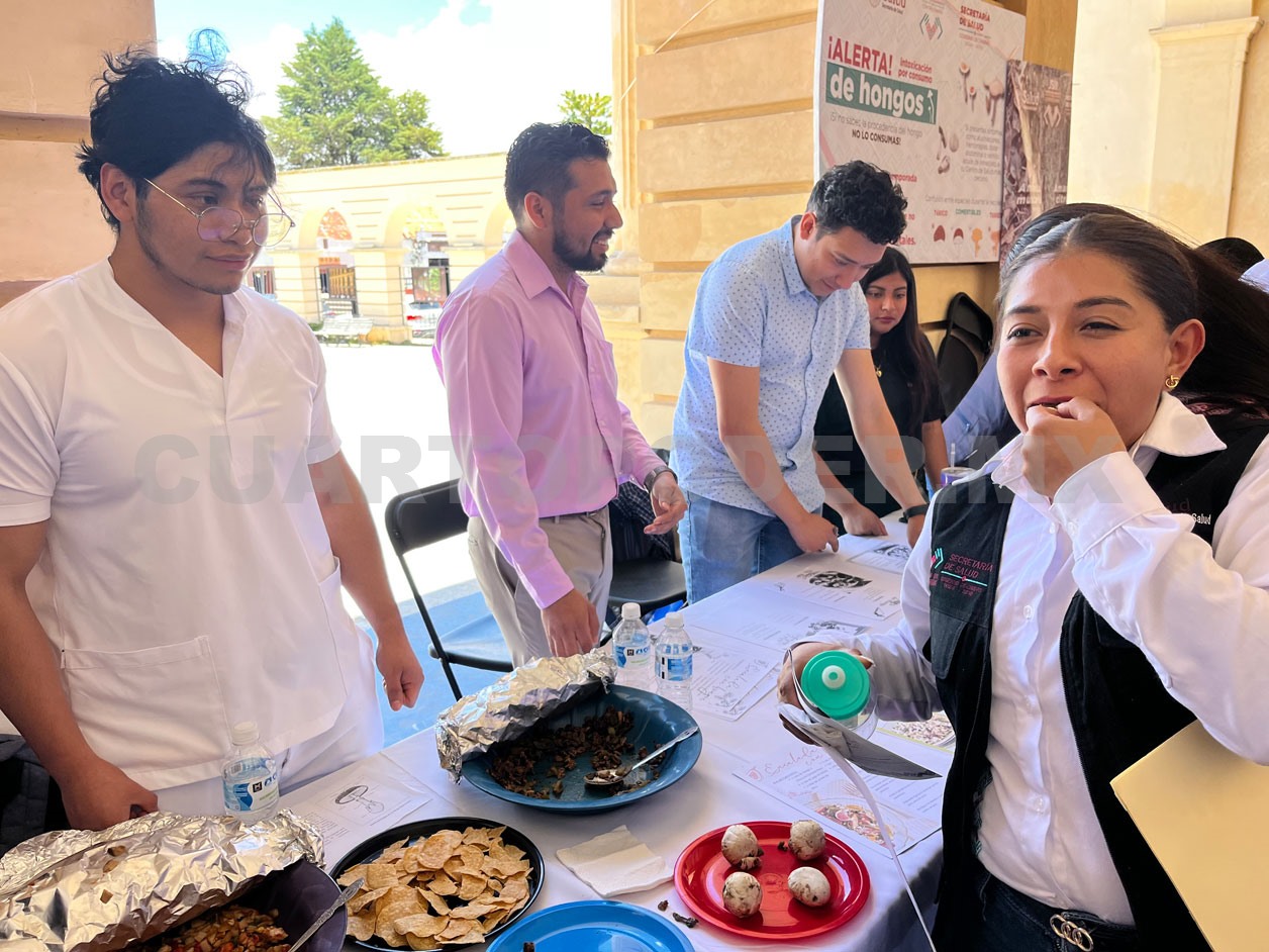 Realizan Feria de Hongos Silvestres
