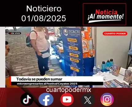 #Noticiero TVO #TuDiarioVivir con Adolfo Luján.