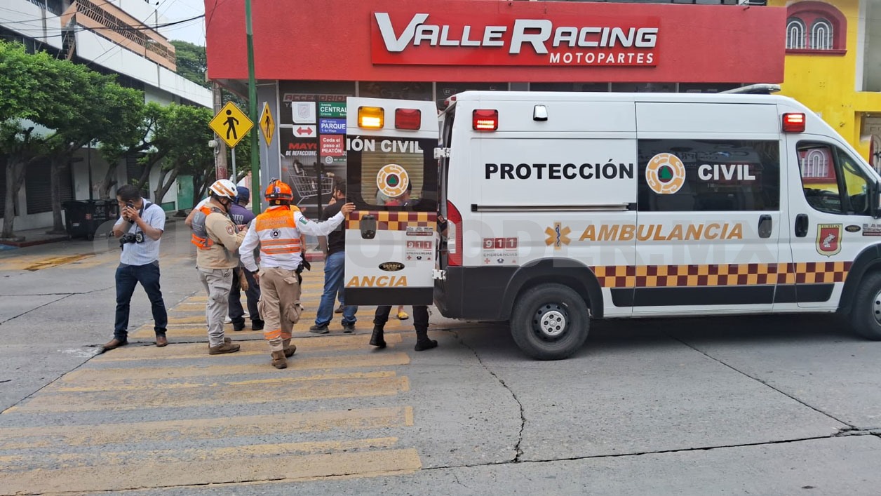 Peatón resulta lesionado tras ser atropellado