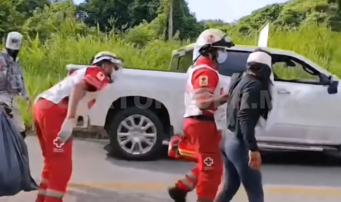 Las jóvenes salieron a hacer ejercicio y acabaron involucradas en un accidente de tránsito. Genaro Sánchez / CP