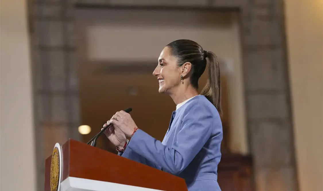 La presidenta Claudia Sheinbaum Pardo aseguró que “México ganó”, ello sin ceder nada que tenga que ver con nuestros principios. Cortesía
