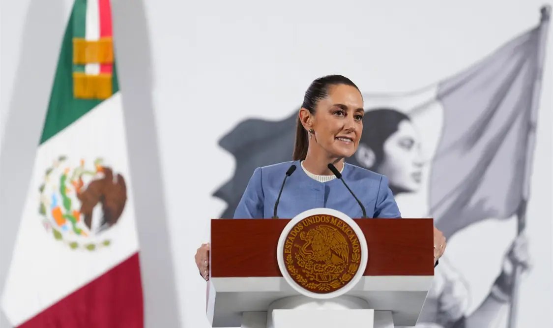 La presidenta Claudia Sheinbaum Pardo aseguró que “México ganó”, ello sin ceder nada que tenga que ver con nuestros principios. Cortesía