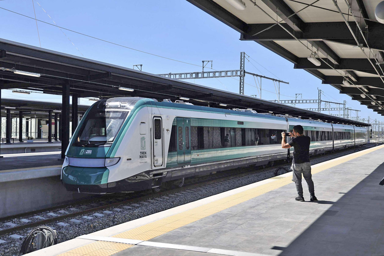 Tren Maya recibe 180 por ciento de viajeros más en 2024