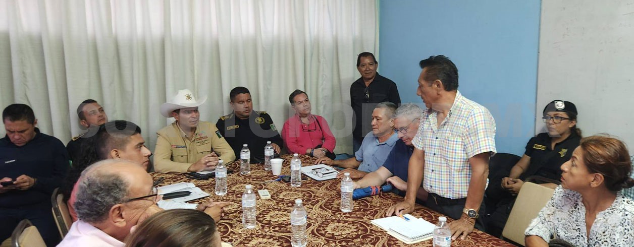 Se reúnen FGE y SSP con sectores productivos