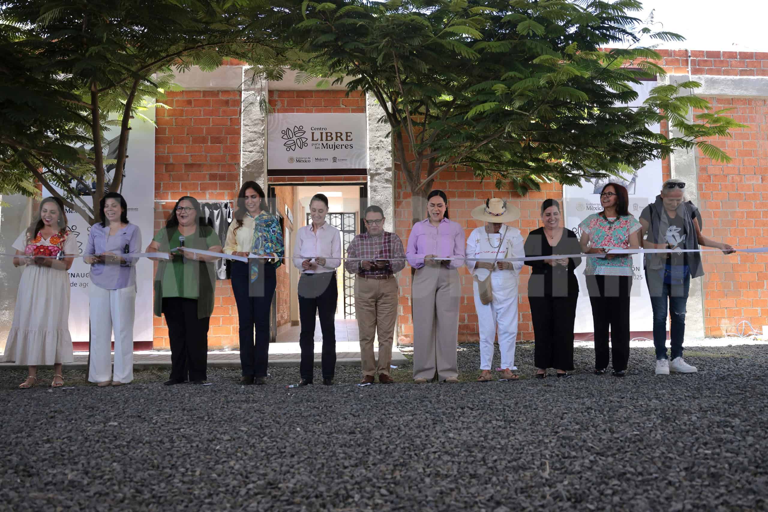 Inaugura Sheinbaum Centro Libre en Guanajuato