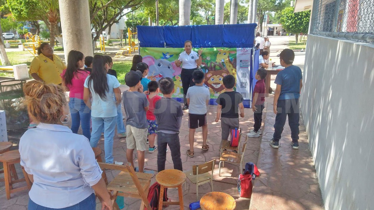Promueven el autocuidado entre la niñez tuxtleca