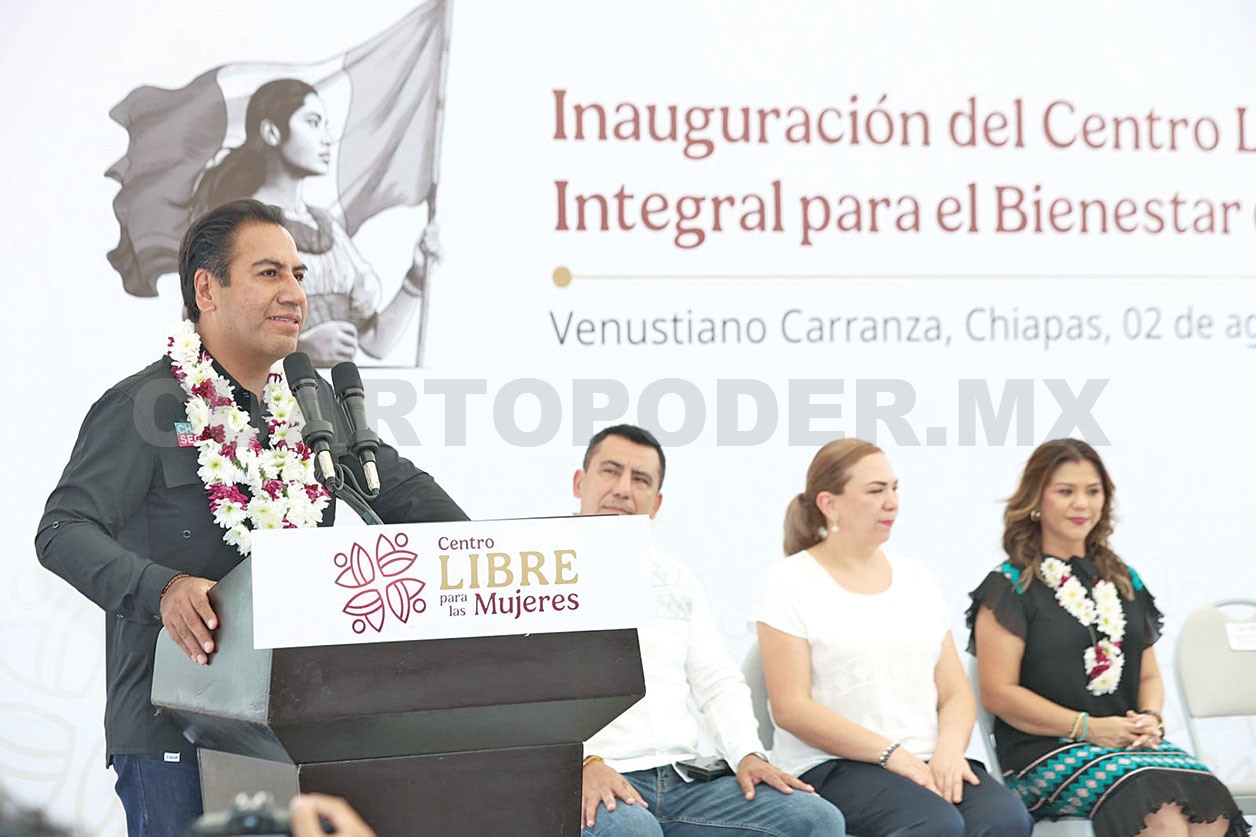 Entregan Centro Libre a mujeres de Carranza