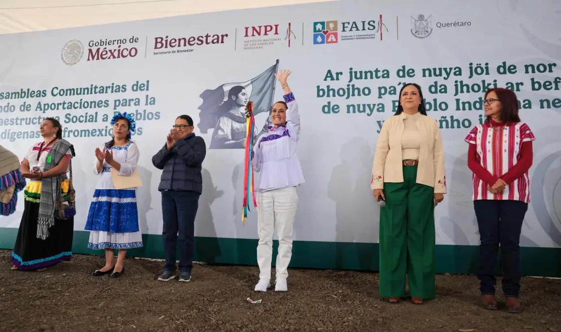 Aquí en nuestro país, expresó la presidenta, se ha demostrado que a nadie se le deja atrás. Cortesía