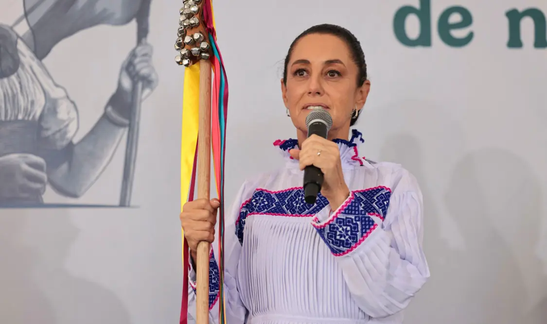 Aquí en nuestro país, expresó la presidenta, se ha demostrado que a nadie se le deja atrás. Cortesía