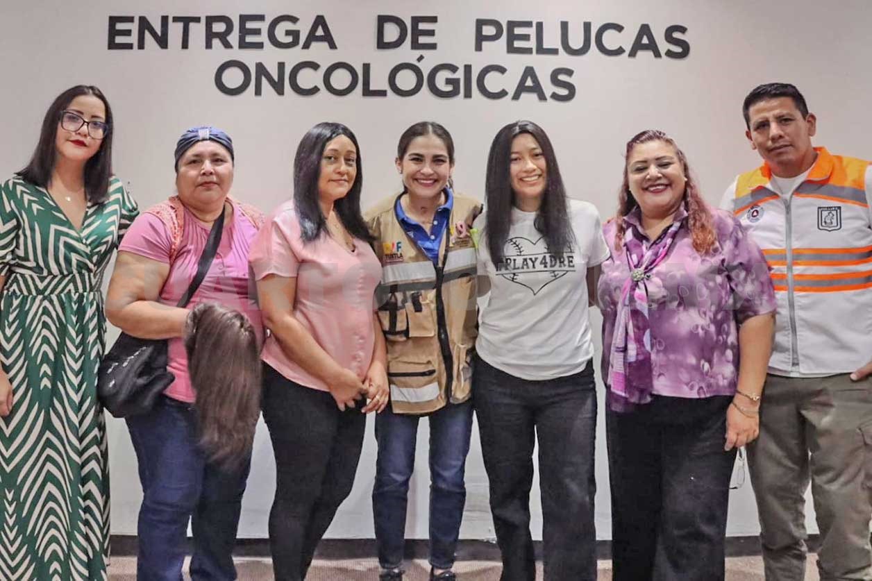DIF Tuxtla entrega pelucas oncológicas