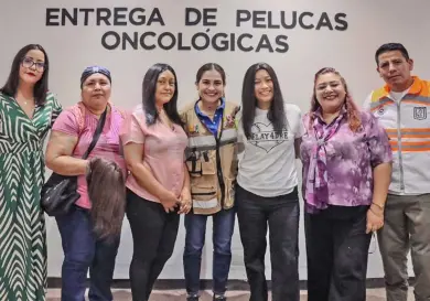 DIF Tuxtla entrega pelucas oncológicas