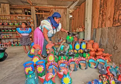 Un éxito la Feria del Barro en Amatenango