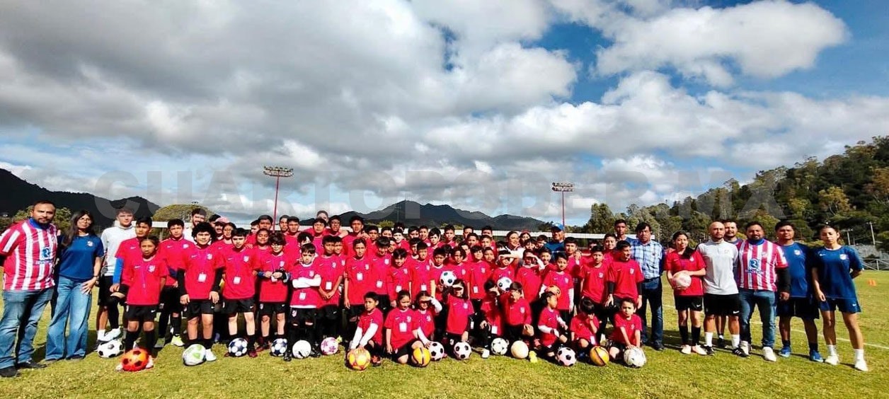Atlético de Madrid realizó campamento