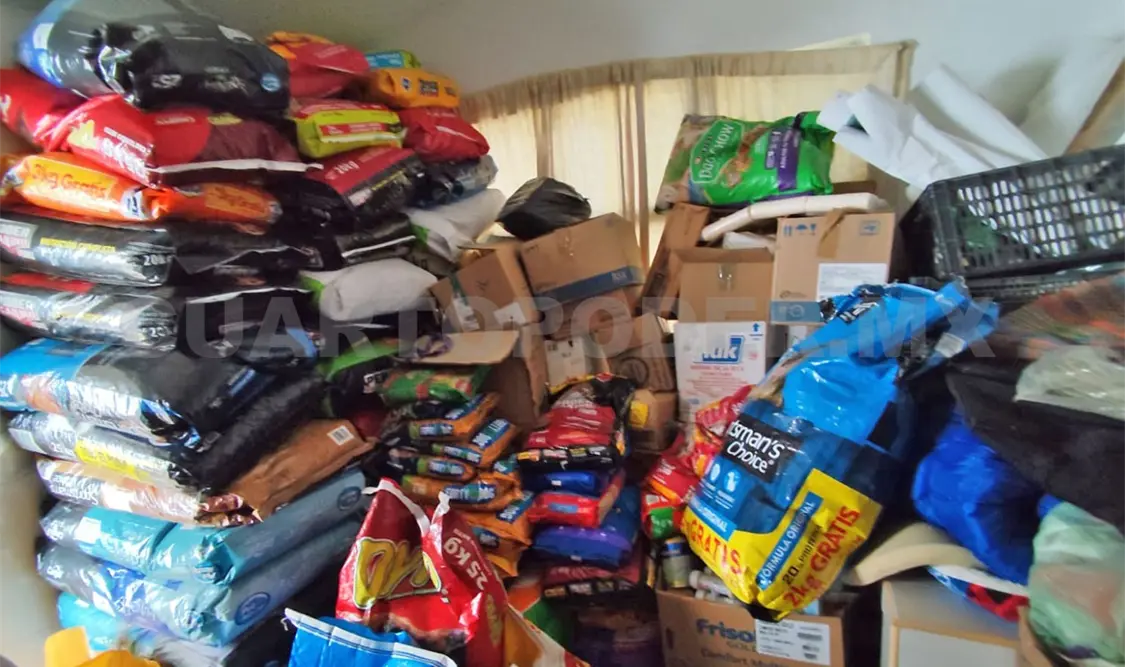Recaudaron alimento y recursos para los animales. Manuel Martínez / CP