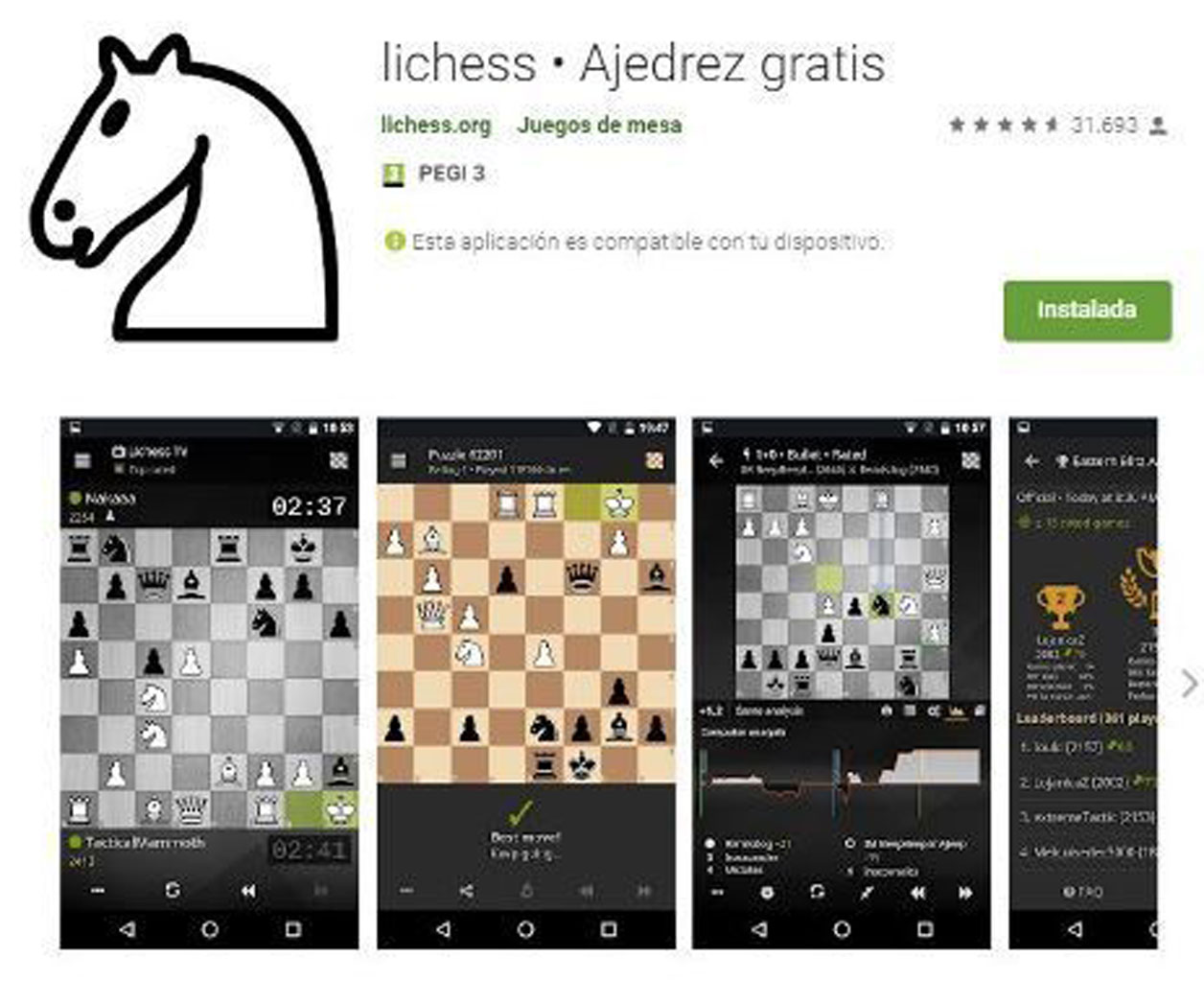 Las mejores apps de ajedrez