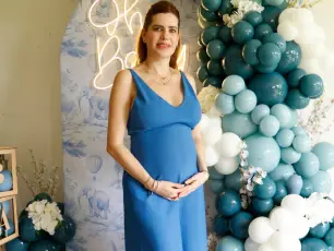 Rocío está por recibir a su bebé
