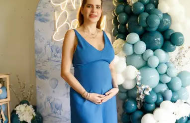 Rocío está por recibir a su bebé