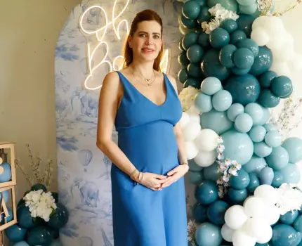 Rocío está por recibir a su bebé