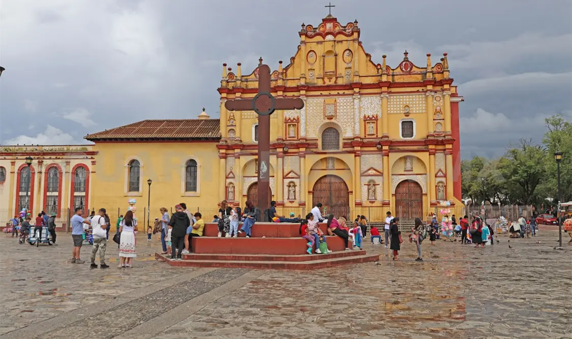 El Comité Ciudadano busca “contribuir al desarrollo de San Cristóbal”, uno de los 132 pueblos existentes en el país, “que es un destino turístico” de Chiapas. Carlos López / CP