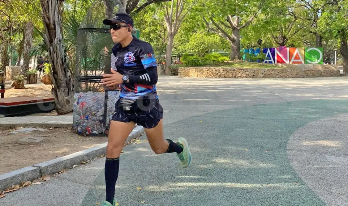 Juan Diego Robles continúa su preparación para el reto en Grecia, programado para septiembre. Cortesía
