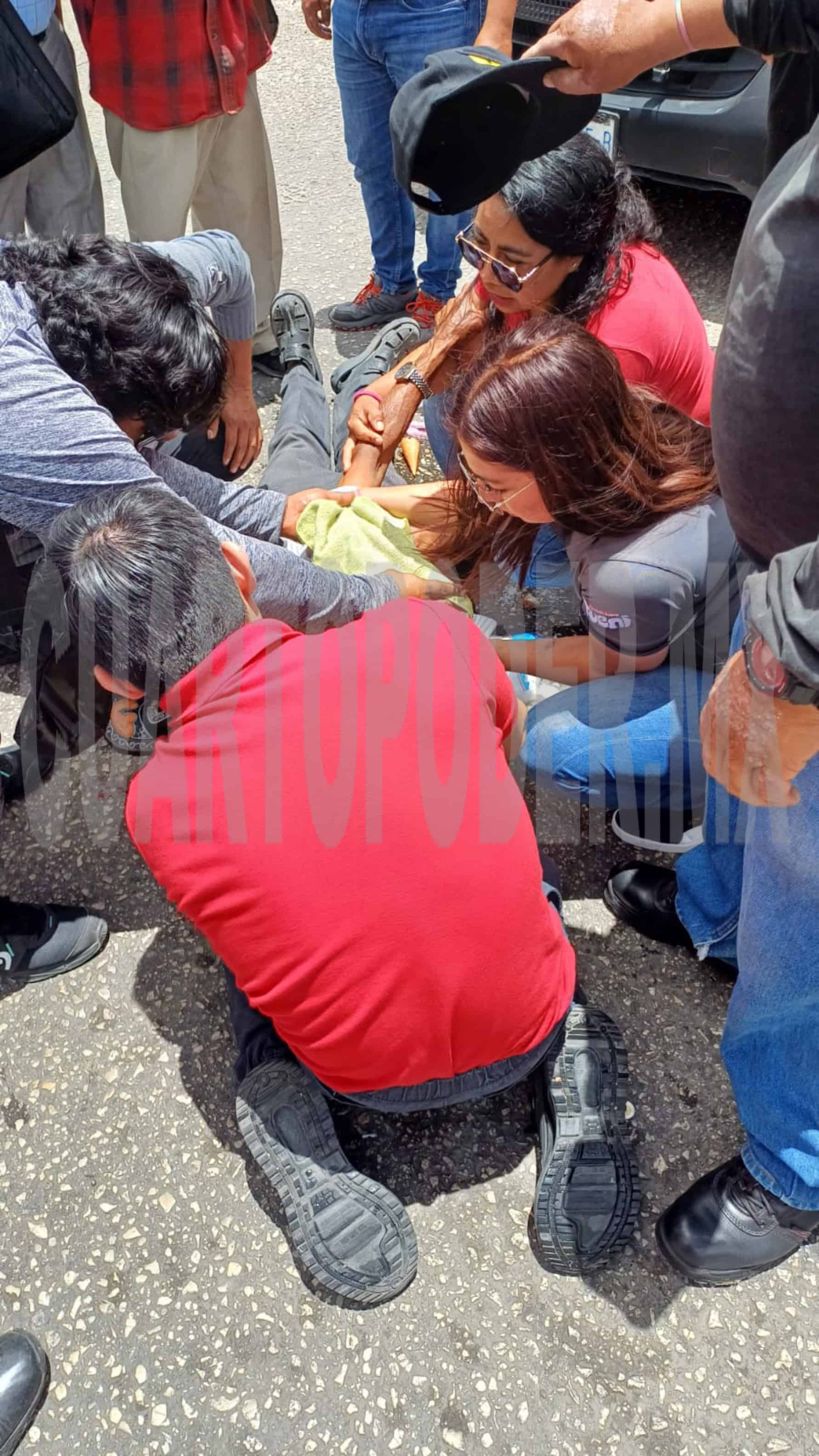 Lesionan a nevero tras atropellarlo en bulevar
