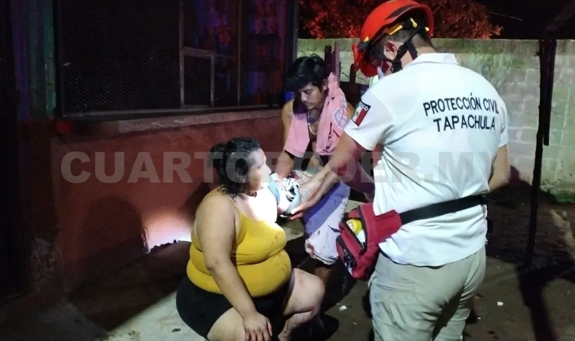 María Adelma “N” fue atacada con un arma blanca y resultó con laceraciones. Víctor Sánchez / CP