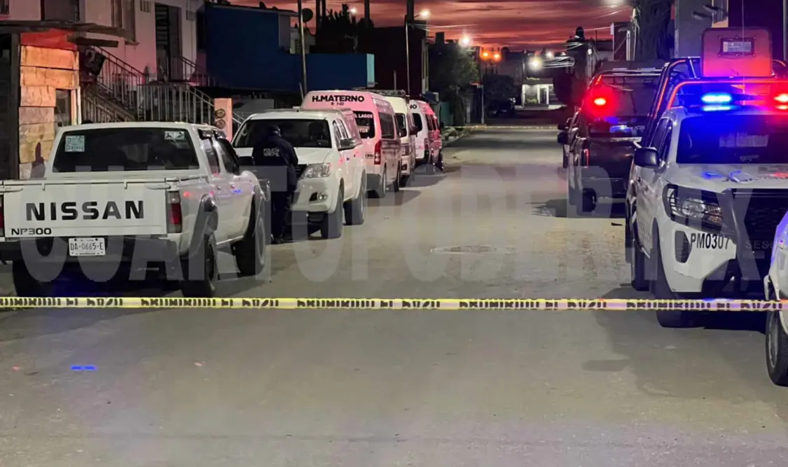 Balean colectivo durante la madrugada del lunes