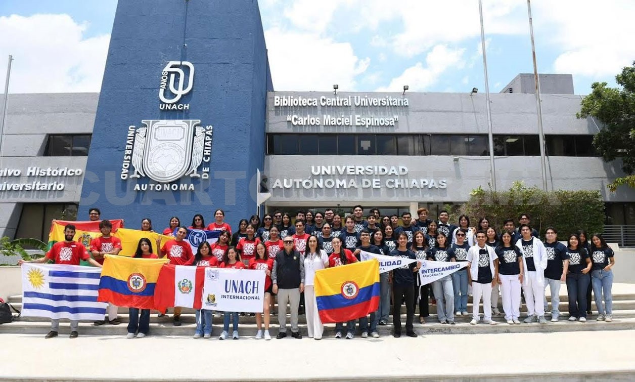 Alumnos con estancias en Europa, Asia y Sudamérica