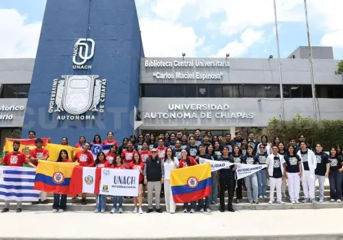 Alumnos con estancias en Europa, Asia y Sudamérica