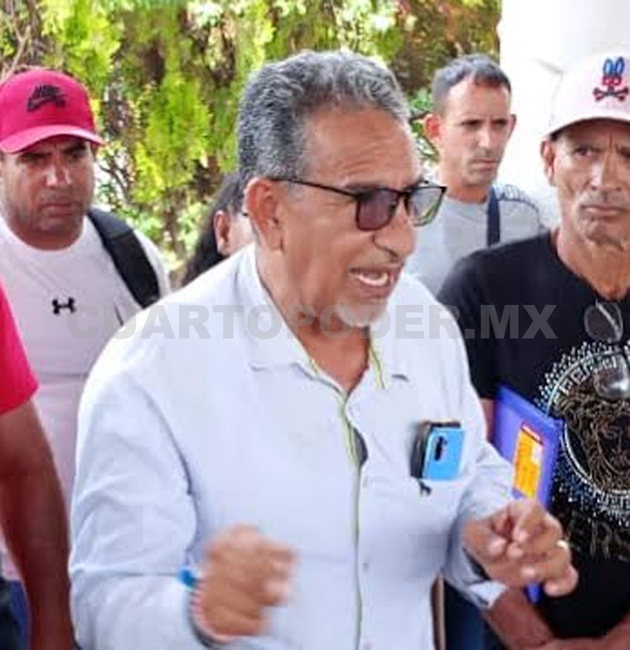 Detienen a organizador de caravana migrante