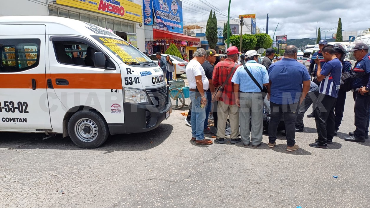Lesionan a nevero tras atropellarlo en bulevar