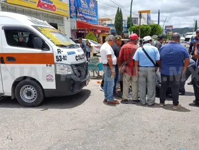 Lesionan a nevero tras atropellarlo en bulevar