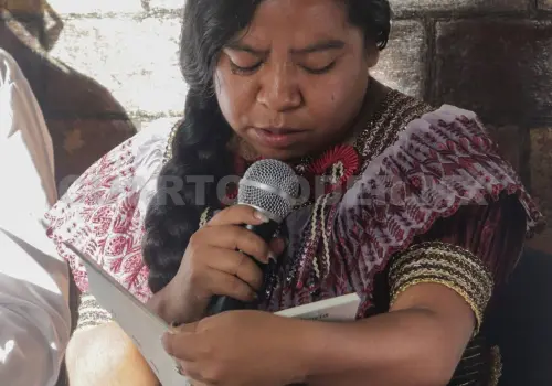 Presentan el libro "Palabras en resistencia"