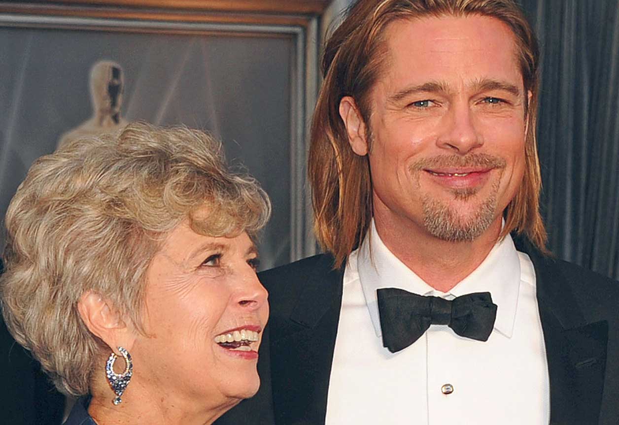 Muere la mamá de Brad Pitt