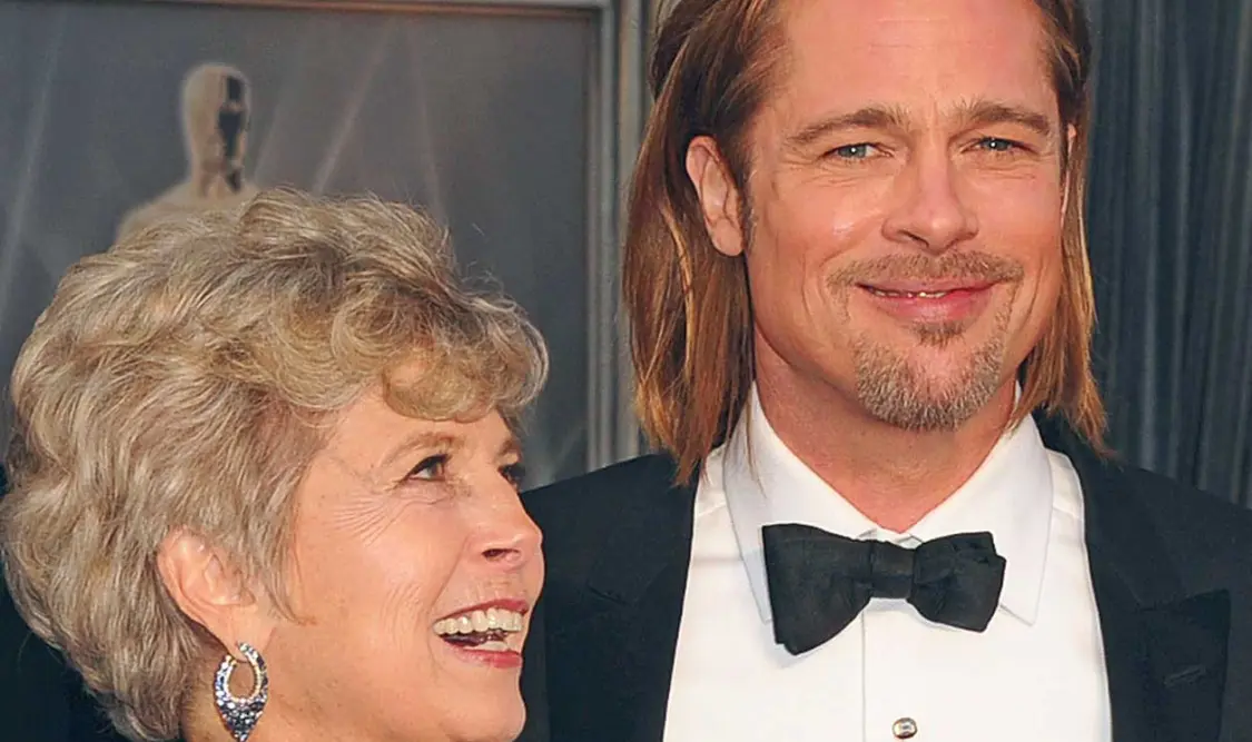 Muere la mamá de Brad Pitt