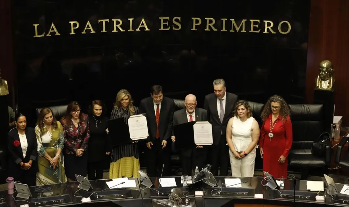 La SRE indicó que estos cuatro nombramientos pertenecen al Servicio Exterior Mexicano. Cortesía