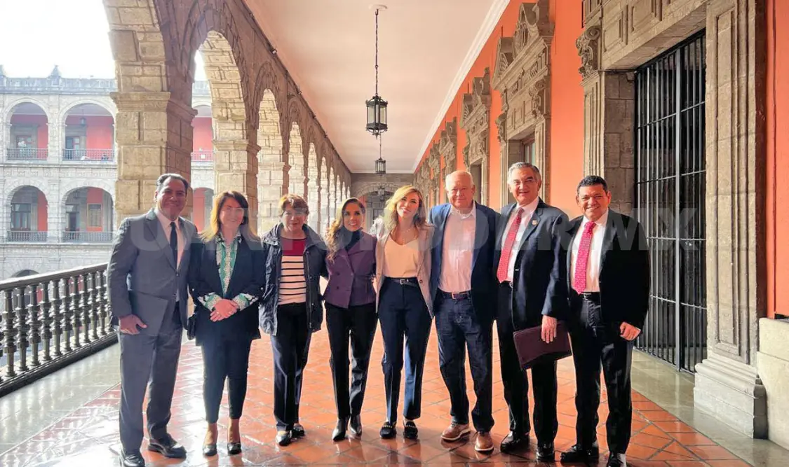 Eduardo Ramírez se reunió con gobernadores de Morena y la presidenta Claudia Sheinbaum Pardo. CP
