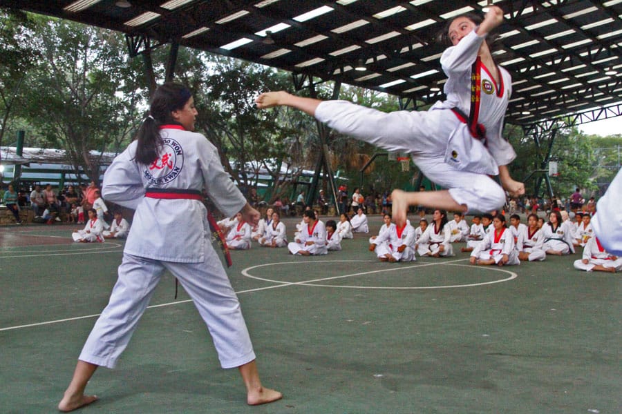 Clases de verano en Bonampak