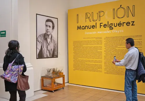 Arte de Felguérez al Museo de la Estampa