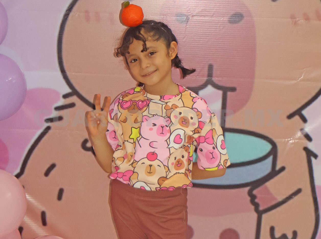 Luz Antonella cumplió 7 años