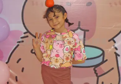 Luz Antonella cumplió 7 años