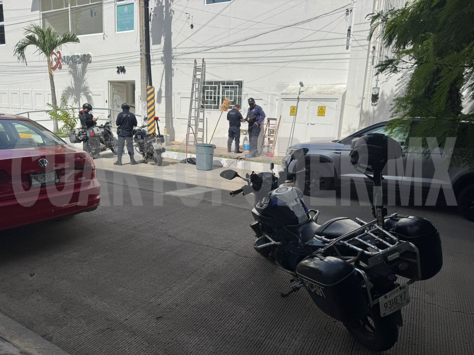 Se electrocuta pintor al tocar cables de media tensión