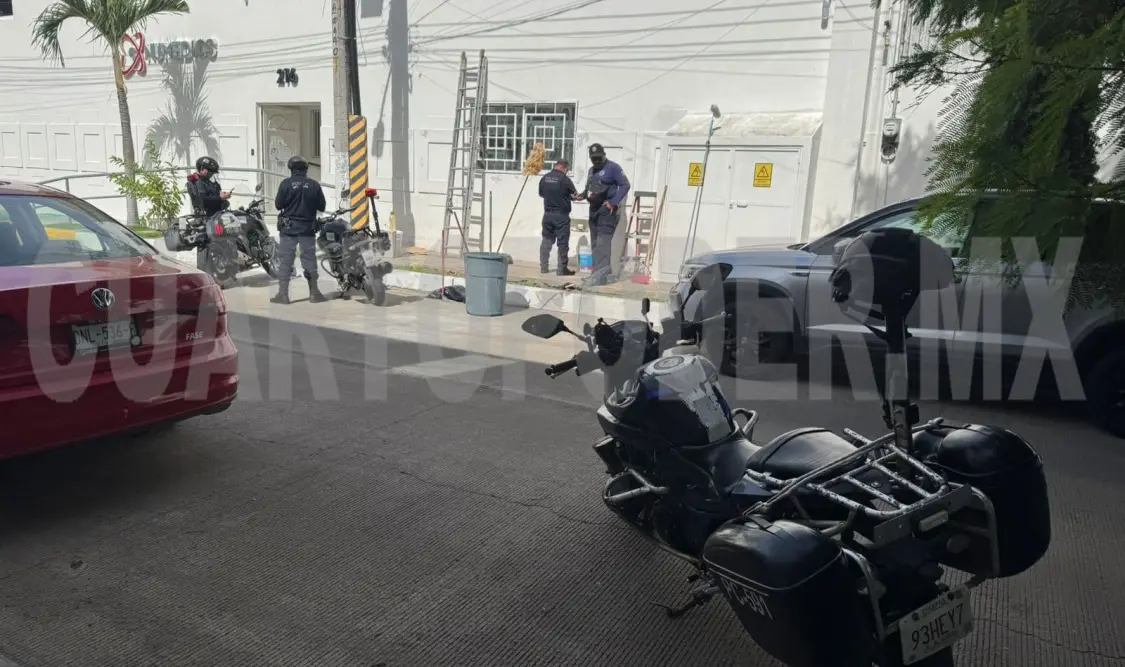 Se electrocuta pintor al tocar cables de media tensión