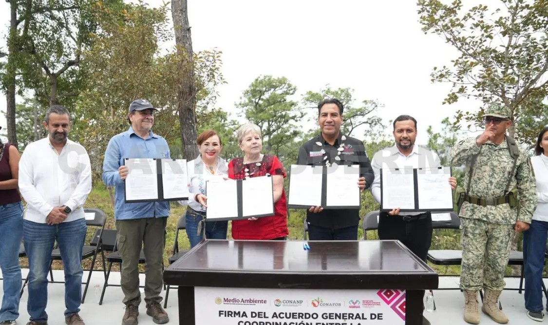 El objetivo del convenio es identificar acciones y proyectos ambientales que contribuyan al fortalecimiento, manejo, protección y restauración de ecosistemas. Cortesía