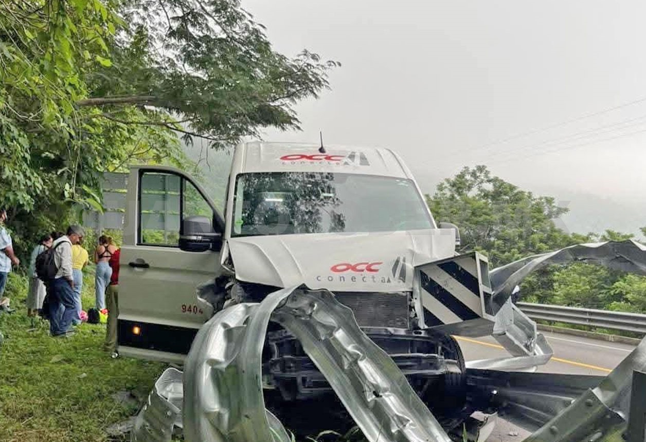 Sprinter colisiona dejando seis personas lesionadas