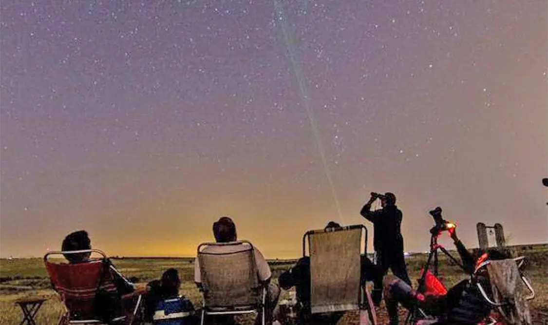 Las Perseidas son básicamente escombros, pequeñas partículas y hielo. Cortesía